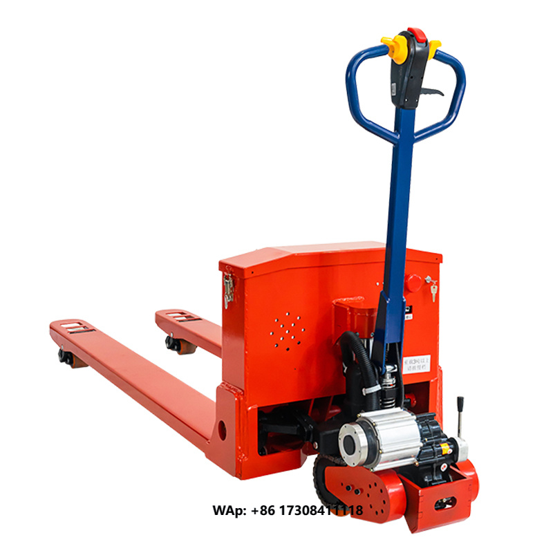 Electric Pallet Jack - Полуэлектрическая тележка для поддонов грузоподъемностью 10