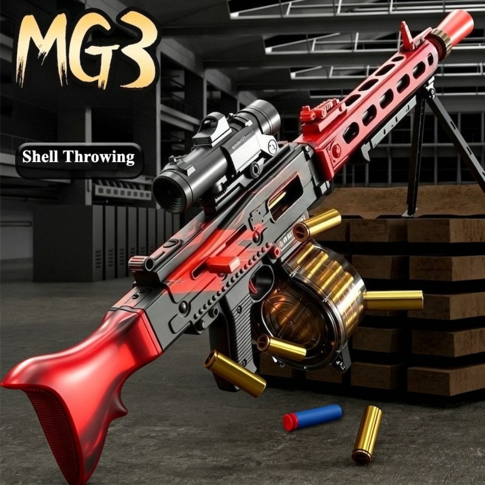Heavy Equipment Certification - Игрушечный автомат MG3 с выбросом гильз
