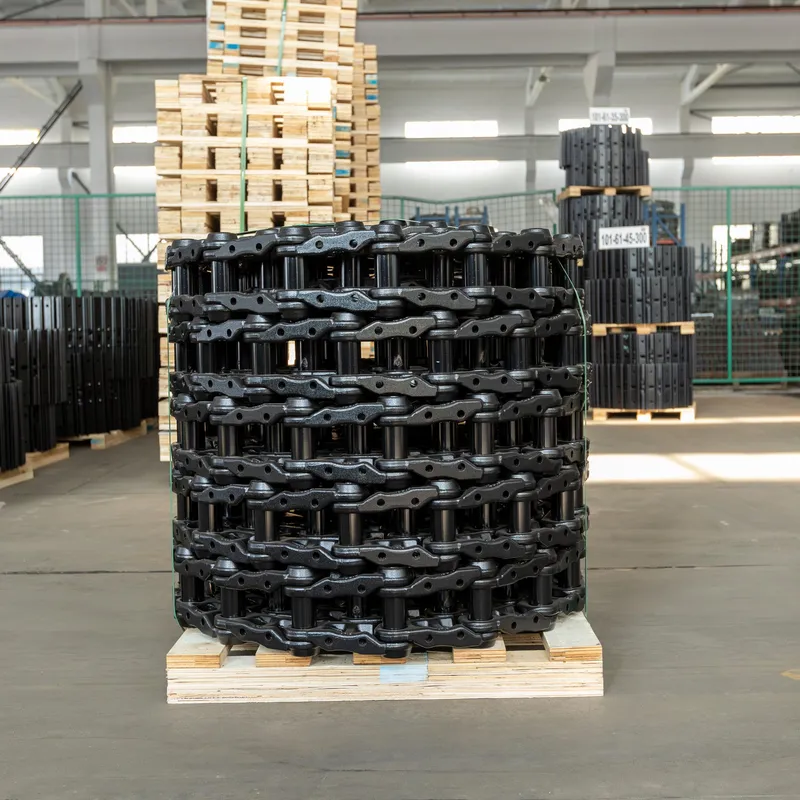 Heavy Equipment Undercarriage Parts - Комплект гусеничных цепей из кованой стали