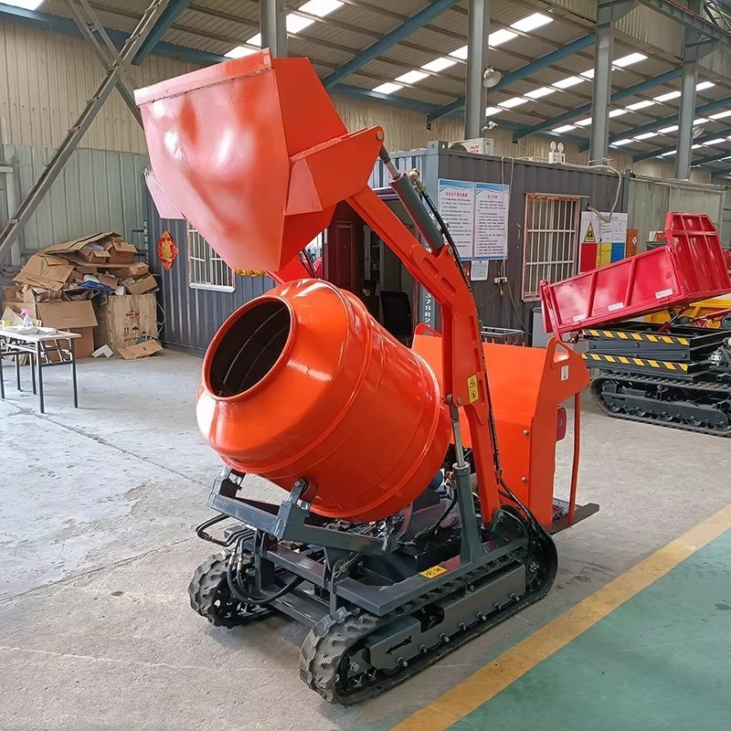 Самозагружающийся гусеничный б – обзор и цена Concrete Mixer Machine