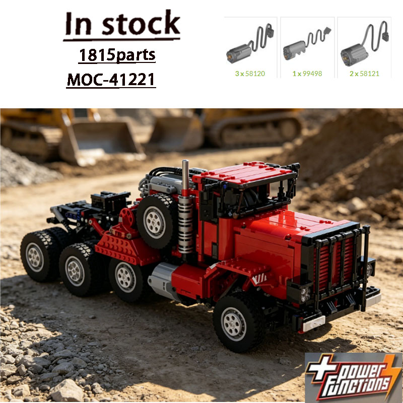 Конструктор MOC-41221 M911 Red – обзор и цена Heavy Equipment Certification