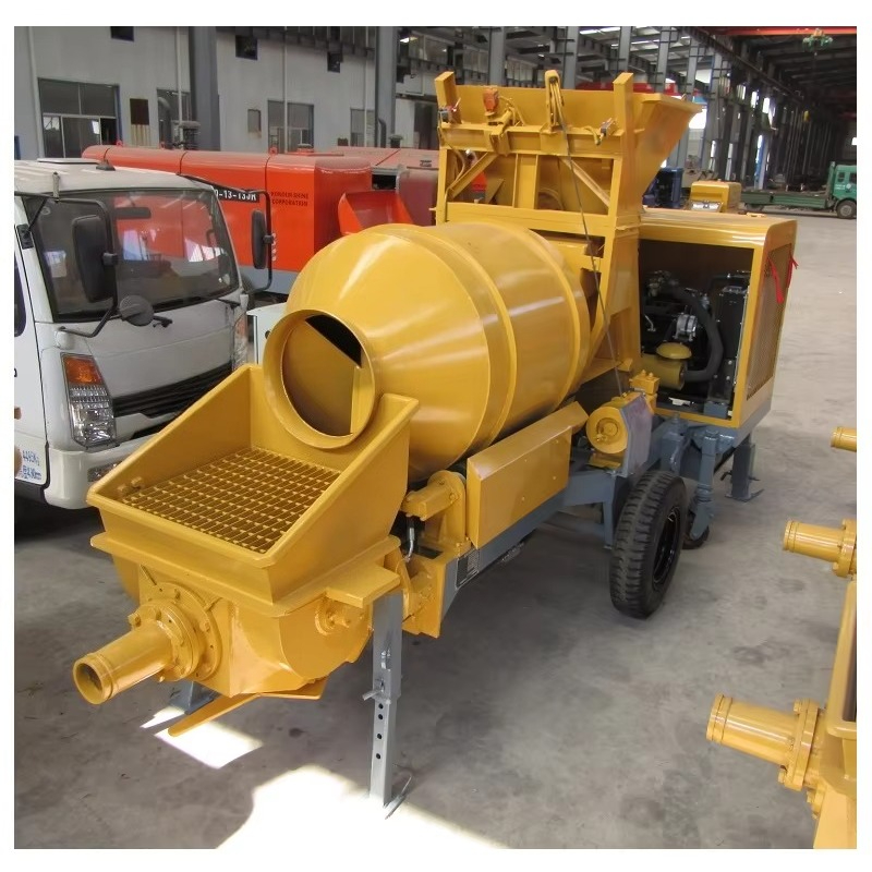 Самозагружаемый бетоносмесител – обзор и цена Concrete Mixer Machine