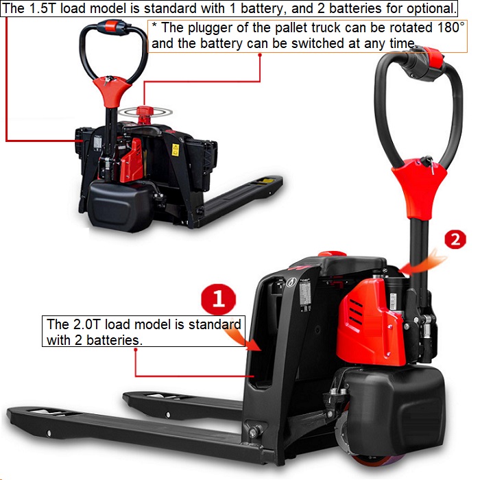 Электрическая тележка для подд – обзор и цена Electric Pallet Jack