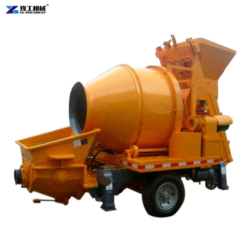 Высокоэффективный бетононасос  – обзор и цена Concrete Mixer Machine