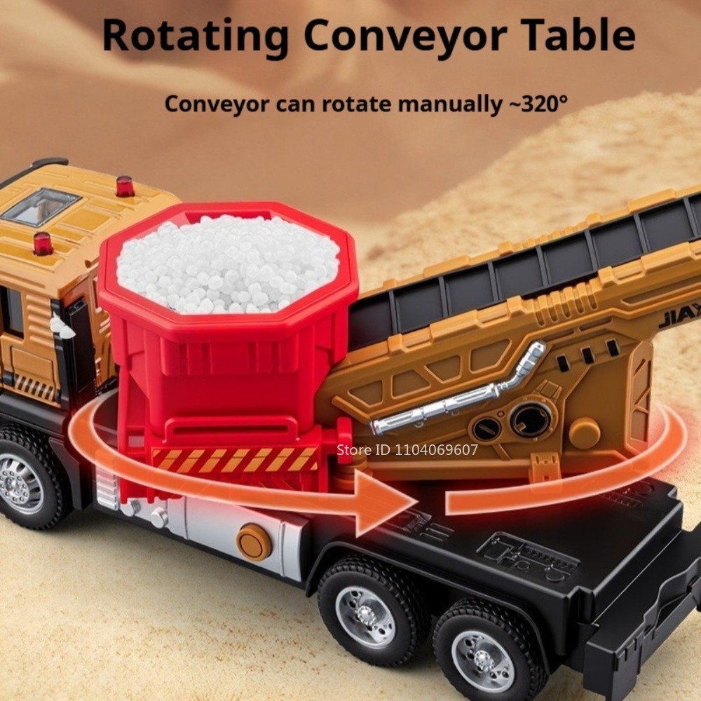 Модель грузовика-пескоубороччи – обзор и цена Concrete Mixer Machine