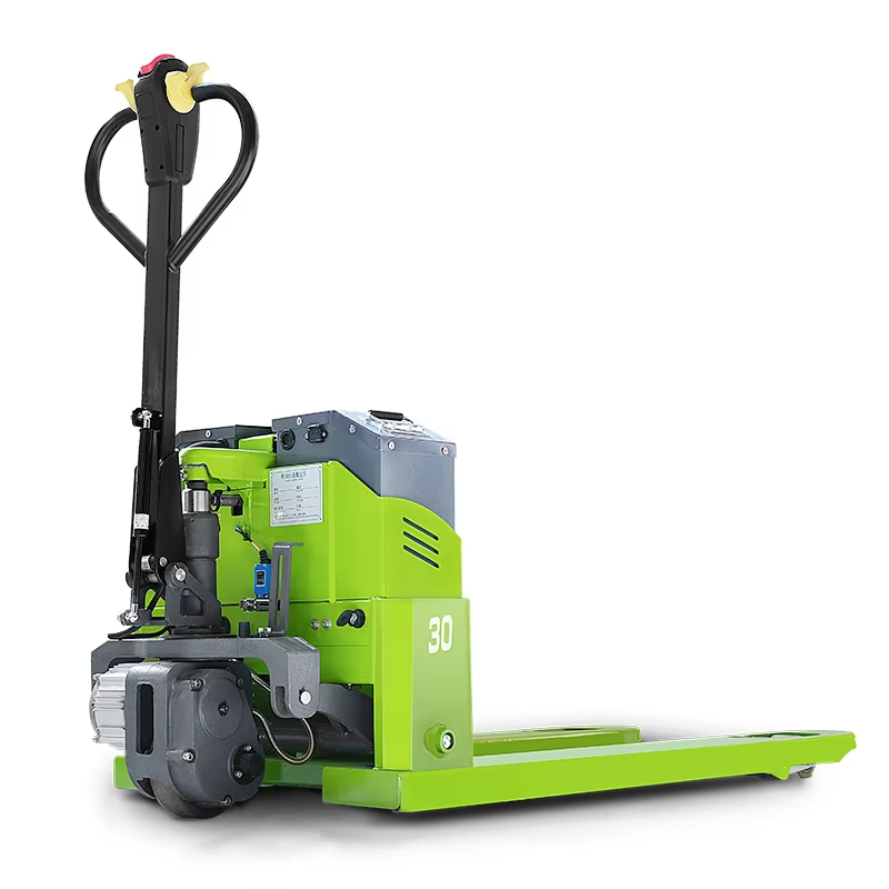 Грузовик 3000 кг 550 мм Электр – обзор и цена Electric Pallet Jack