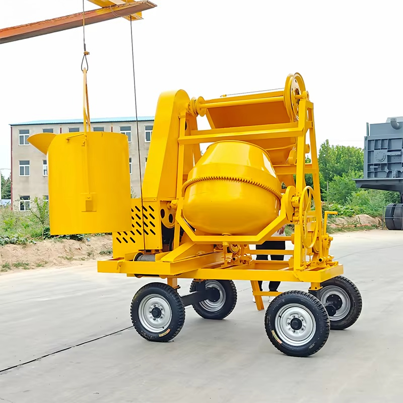 Высокоэффективный портативный  – обзор и цена Concrete Mixer Machine